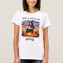 Cute Witch Stirring Cauldron T Shirt