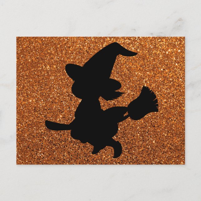 Cute Witch Vykort (Framsida)