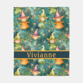Cute Witches Tosca Fleece Blanket