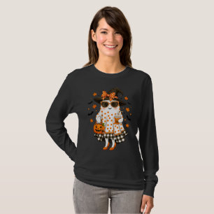 Cute Witchy Ghost Women's Halloween T-Shirt