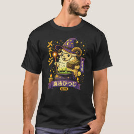 Cute Wizard Sheep Magic Design T Shirt