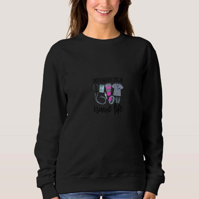 Cute women RN symbol nursing job work nurse geront T Shirt (Framsida)