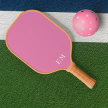 Cute Womens Pastel Rosa Monogrammed Initialer