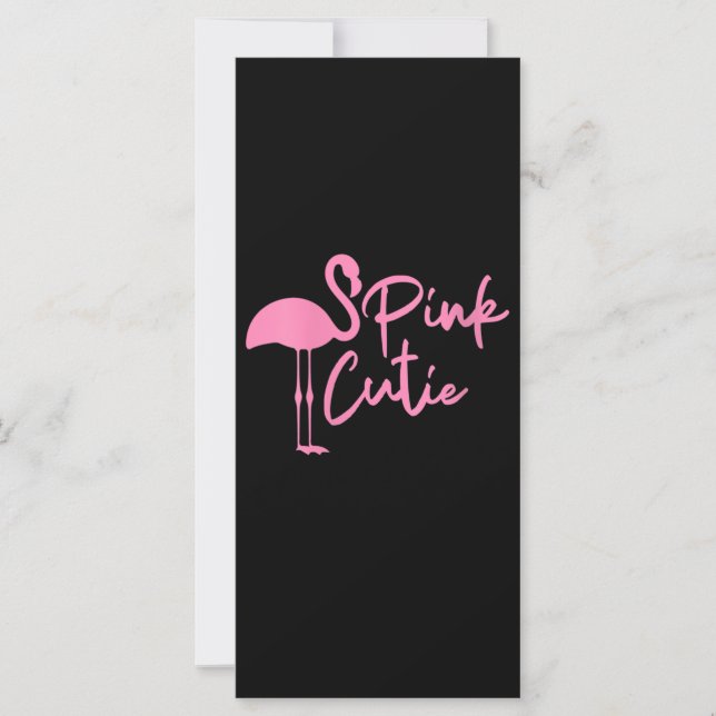 Cute Womens Rosa Flamingo | Rosa Cute | Flamingo (Framsida)