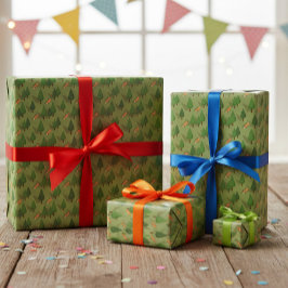 Cute Woodland Animal Gift Wrap Presentpapper