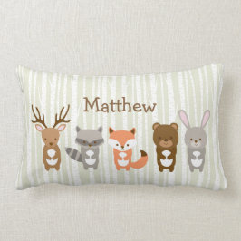 Cute Woodland Animal Lumbarkudde