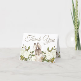 Cute Woodland Baby Bunny Birthday Tack