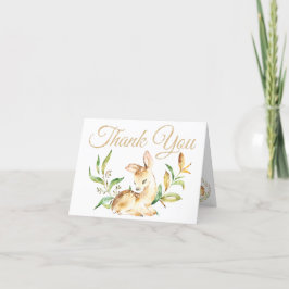 Cute Woodland Baby Hjort Birthday Tack