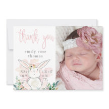 Cute Woodland Bunny Rosa Baby Tack