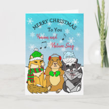 Cute Woodland Creates - God jul