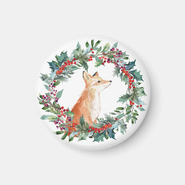 Cute Woodland Fox jul jul Magnet