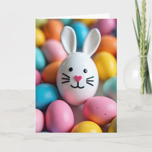 Cute Woodland Friend Greeting Card Kort (Framsida)