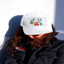 Cute Woodland Hedgehog Christmas Trucker Hat | Fes