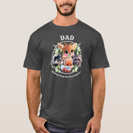 Cute Woodland-vänner rävskunk raccoon hjort T Shirt