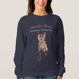 Cute World's Best Yorkshire Terrier Mamma T Shirt