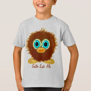 Cute Wuzzy Butt Kids Lovable Bok Character Shirt Tee Shirt