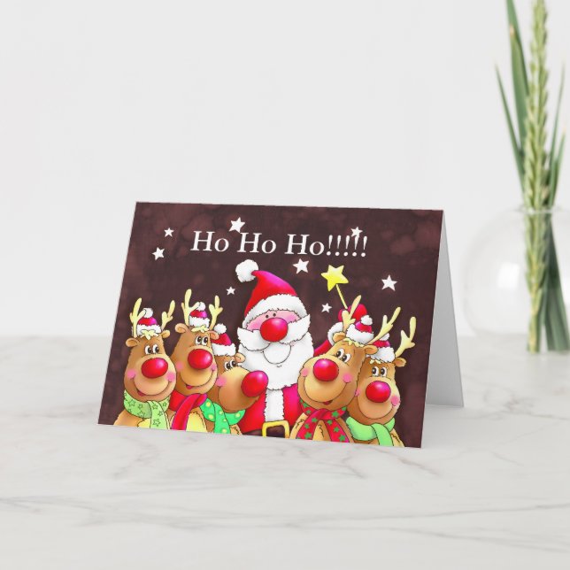 Cute x-mas-kort! helgkort (Framsida)