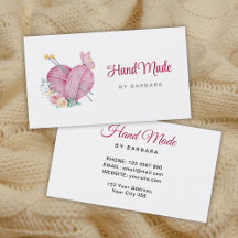 Cute Yarn Heart Knitting Nål
