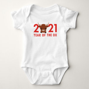 Cute Year of the Ox 2021 Chinese New Year T Shirt