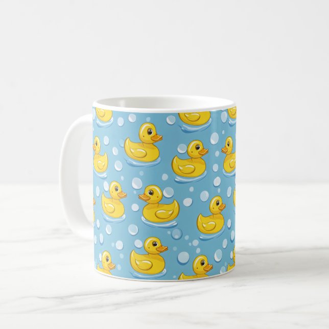 Cute Yello Rubber Ankor Kaffemugg (Framsida vänster)