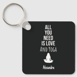 Cute Yoga Gifts For Yogi Lover Personalized Nyckelring