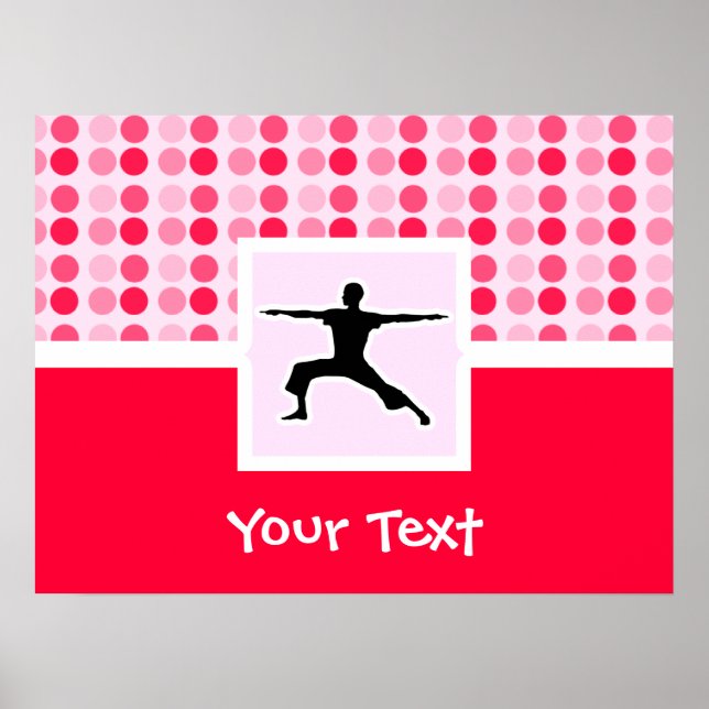 Cute Yoga Poster (Framsidan)