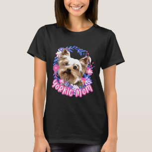 Cute Yorkie Mamma Yorkshire Terrier Hundägare Älsk T Shirt