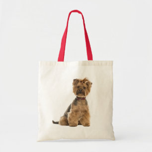 Cute Yorkie Puppy Hund älskare Gift Yorkshire Ter Tygkasse