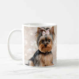 Cute Yorkshire Hund Mugg