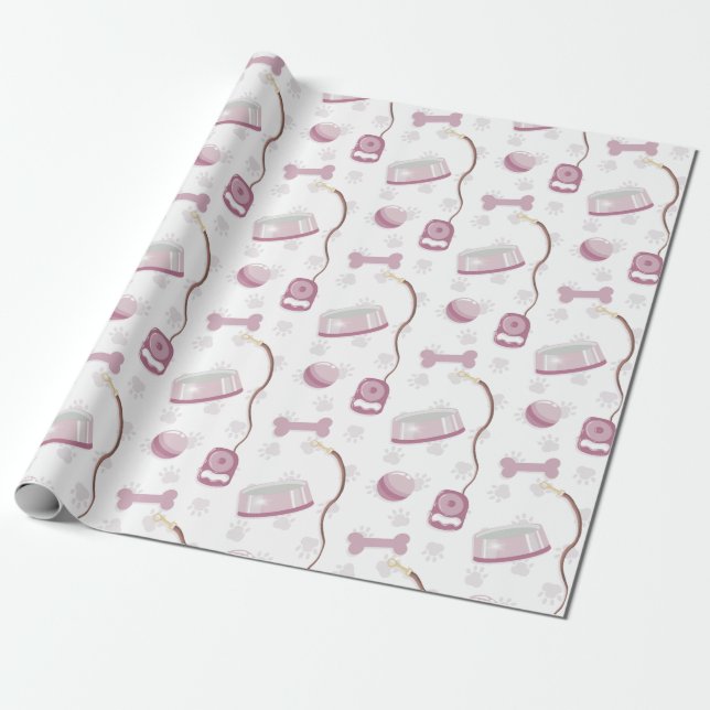 Cute Yorkshire Terrier Birthday Presentpapper (Utrullad)