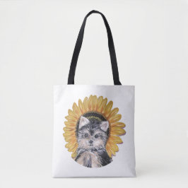 Cute Yorkshire Terrier Hund Tygkasse