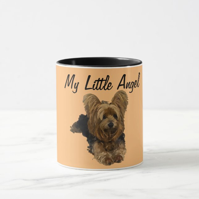 Cute Yorkshire Terrier Mugg (Center)