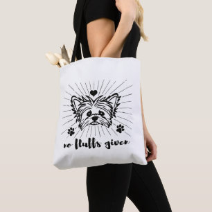 Cute Yorkshire Terrier No Fluffs given Meme Joke Tygkasse