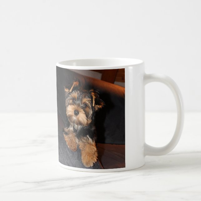 Cute Yorkshire Terrier Yorkie Mugg (Höger)