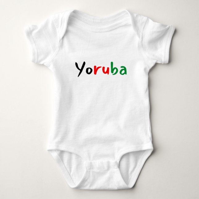 Cute Yoruba T Shirt (Framsida)