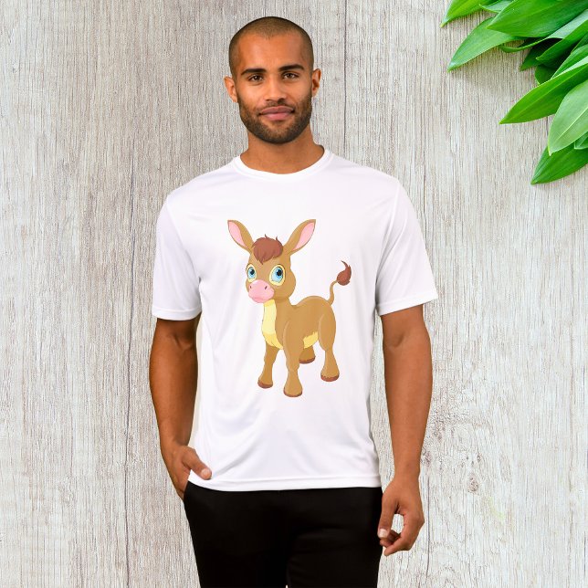 Cute Young Donkey med Big Blue Ögon T Shirt (Skapare uppladdad)