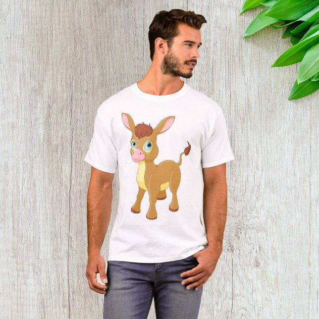 Cute Young Donkey med Big Blue Ögon T Shirt (Skapare uppladdad)
