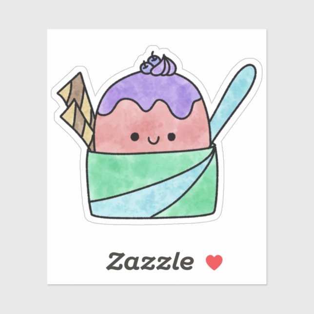 Cute Yumglass kopp Klistermärken (Ark)