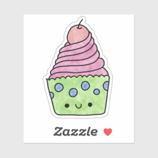 Cute Yumme cuppie Klistermärken