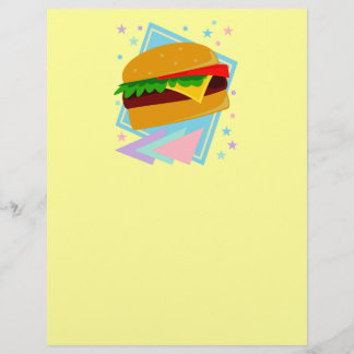 Cute Yummy Burger Reklamblad