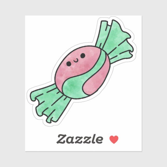 Cute Yummy candy Klistermärken (Ark)