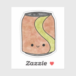 Cute yummy coke klistermärken