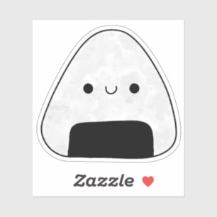 Cute yummy onigiri klistermärken