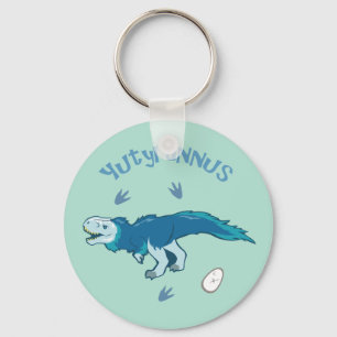 Cute Yutyrannus Nyckelring