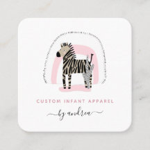 Cute Zebra Baby Rosa Rainbow Kids Baby Boutique
