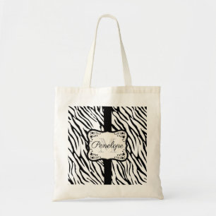 Cute Zebra tryck Tygkasse