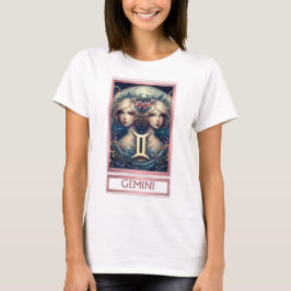 Cute Zodiac Gemini T Shirt