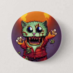 Cute Zombie Cat Knapp