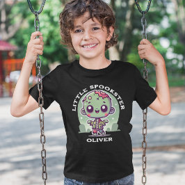 Cute Zombie eget namn Halloween T Shirt