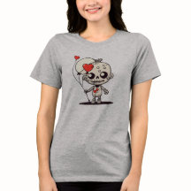 Cute Zombie Friend - Heart-Shaped Boll i Kärlek